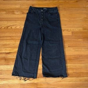 Black high rise jeans